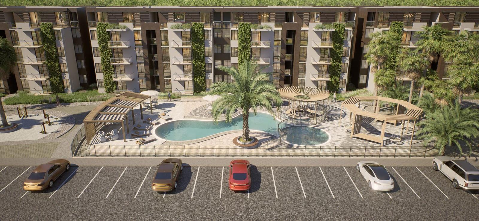 Doral Country — torres y zona de piscina del condominio